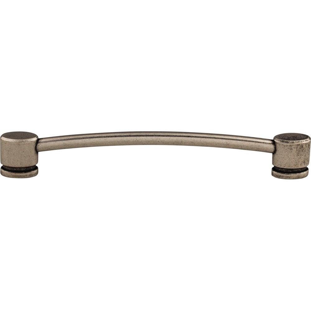 Oval Thin Pull by Top Knobs - Pewter Antique - New York Hardware
