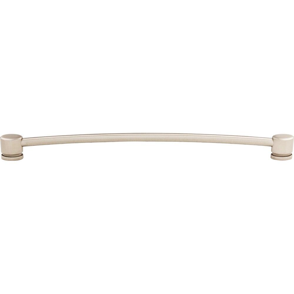 Oval Thin Pull by Top Knobs - Brushed Satin Nickel - New York Hardware