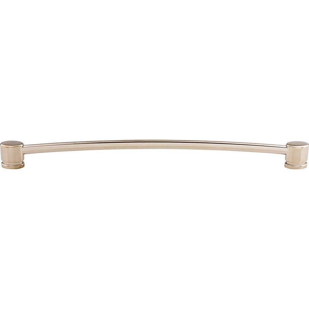 Oval Thin Pull by Top Knobs - Polished Nickel - New York Hardware