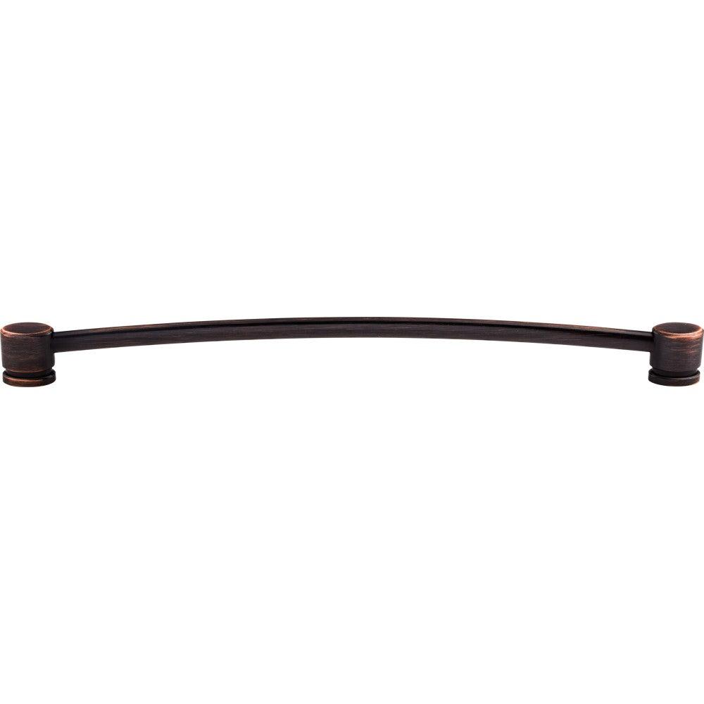 Oval Thin Pull by Top Knobs - Tuscan Bronze - New York Hardware