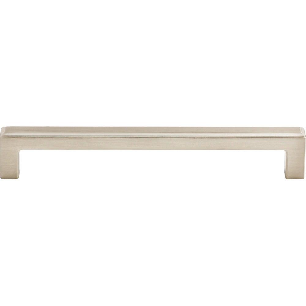 Podium Pull by Top Knobs - Brushed Satin Nickel - New York Hardware