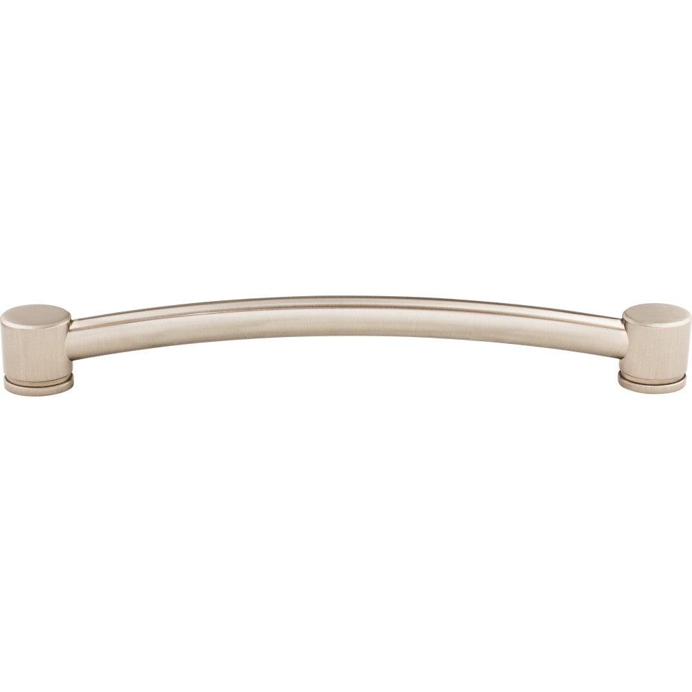 Oval Thin Appliance Pull by Top Knobs - Brushed Satin Nickel - New York Hardware