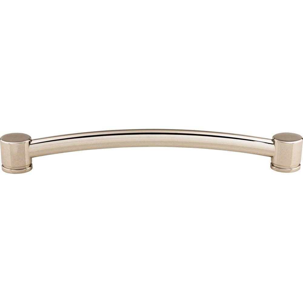 Oval Thin Appliance Pull by Top Knobs - Polished Nickel - New York Hardware