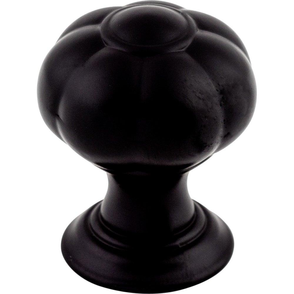 Allington Knob by Top Knobs - Flat Black - New York Hardware