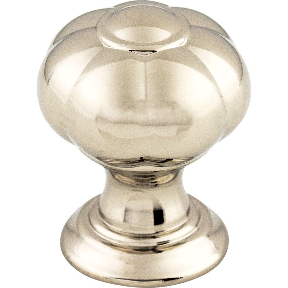 Allington Knob by Top Knobs - Polished Nickel - New York Hardware