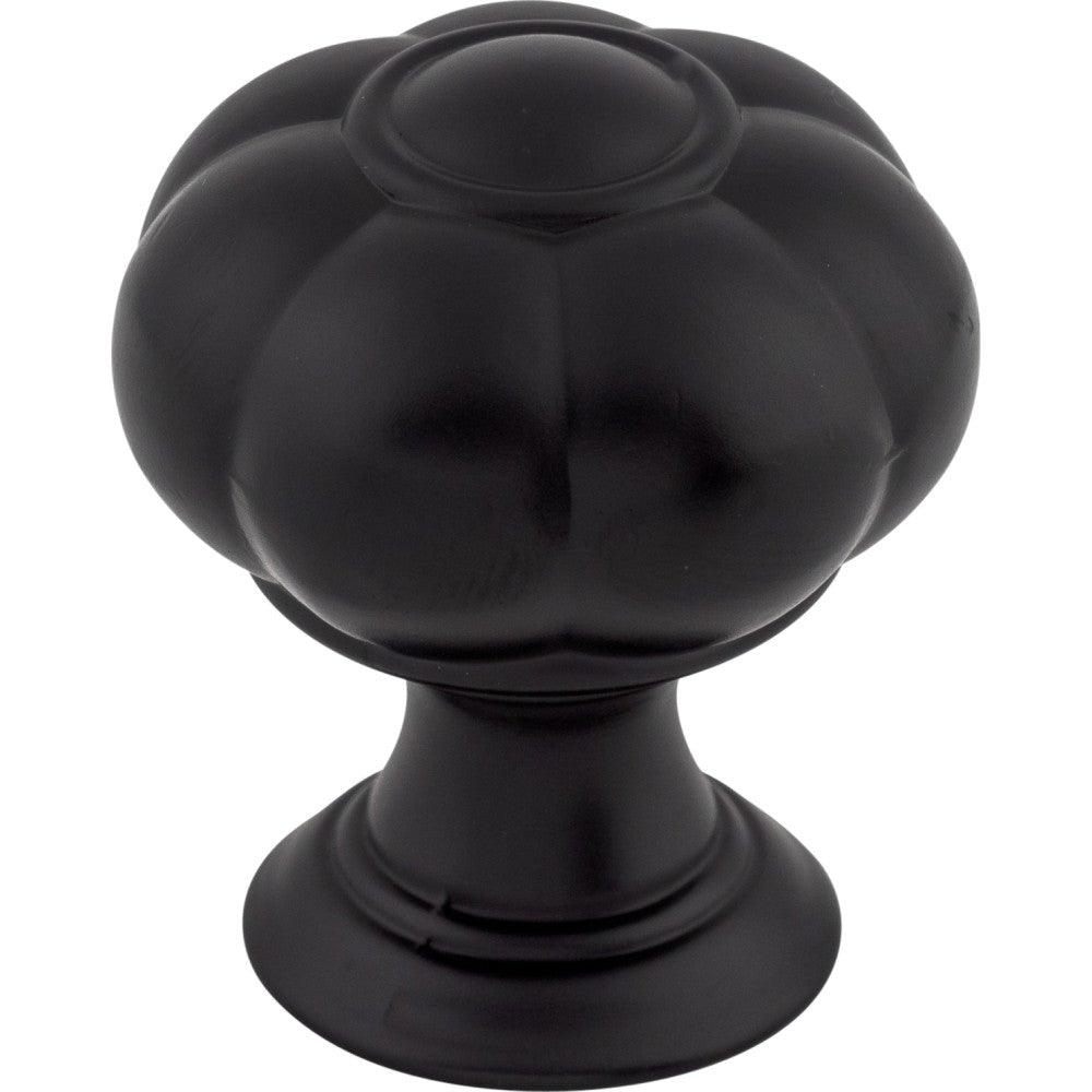 Allington Knob by Top Knobs - Flat Black - New York Hardware