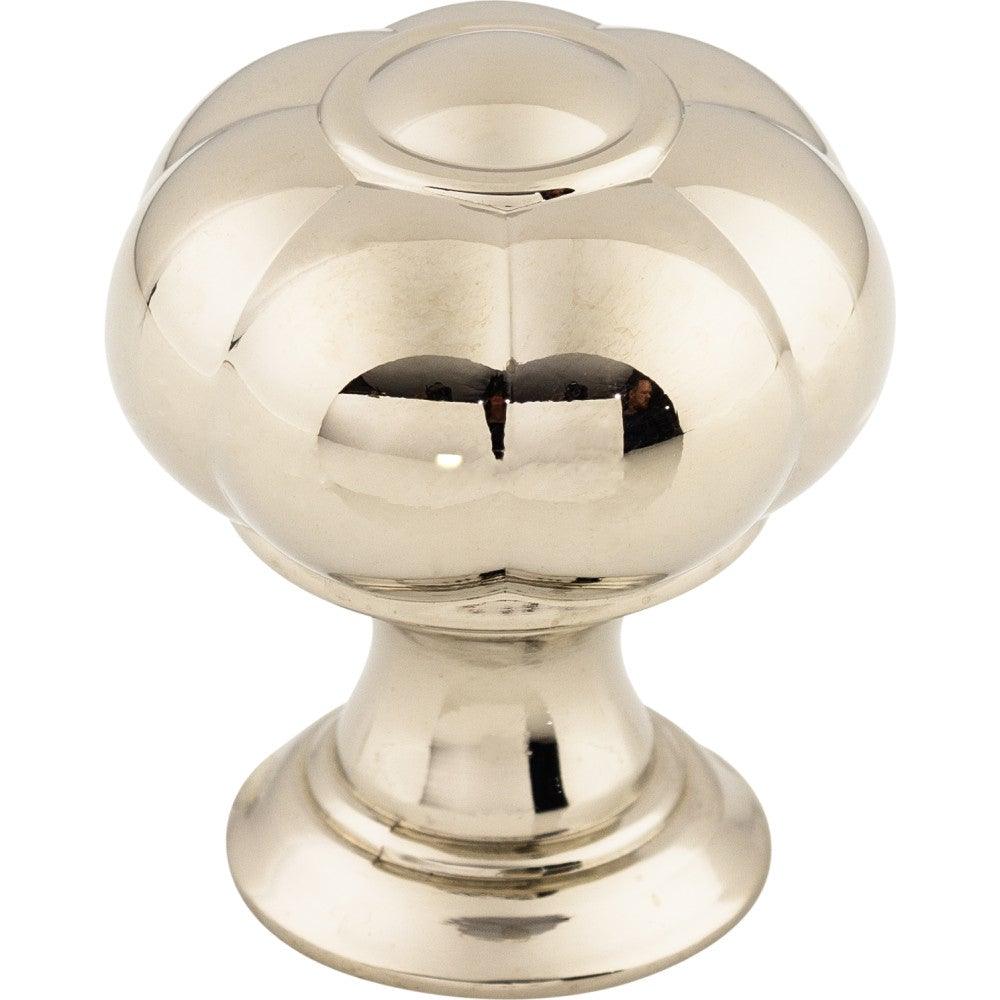 Allington Knob by Top Knobs - Polished Nickel - New York Hardware