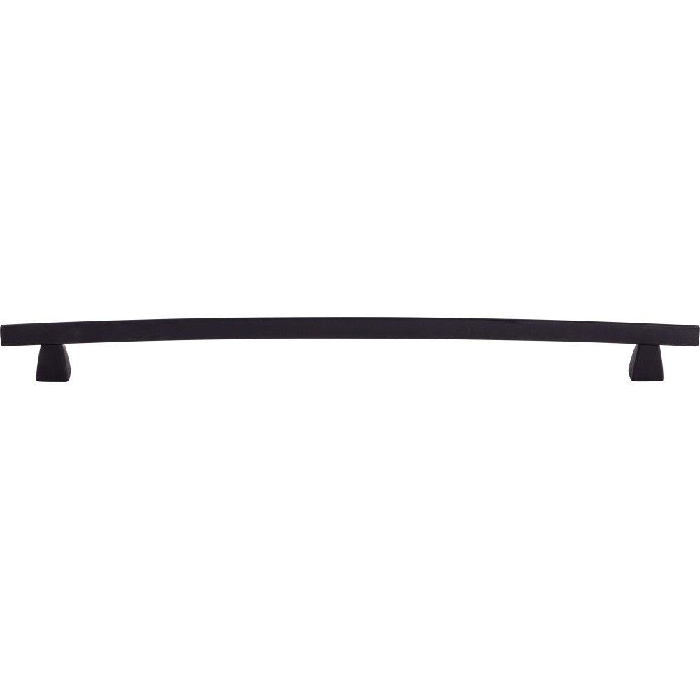 Arched Pull by Top Knobs - Flat Black - New York Hardware
