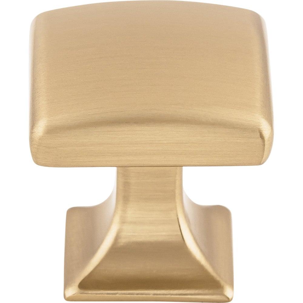 Contour Knob by Top Knobs - Honey Bronze - New York Hardware