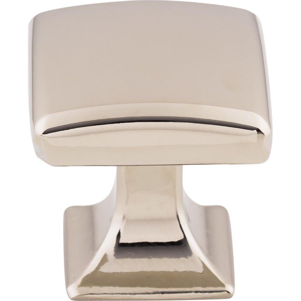 Contour Knob by Top Knobs - Polished Nickel - New York Hardware
