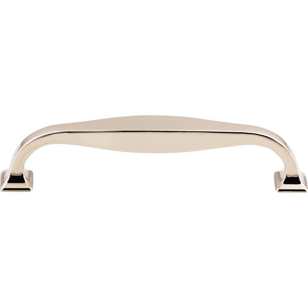 Contour Pull by Top Knobs - Polished Nickel - New York Hardware