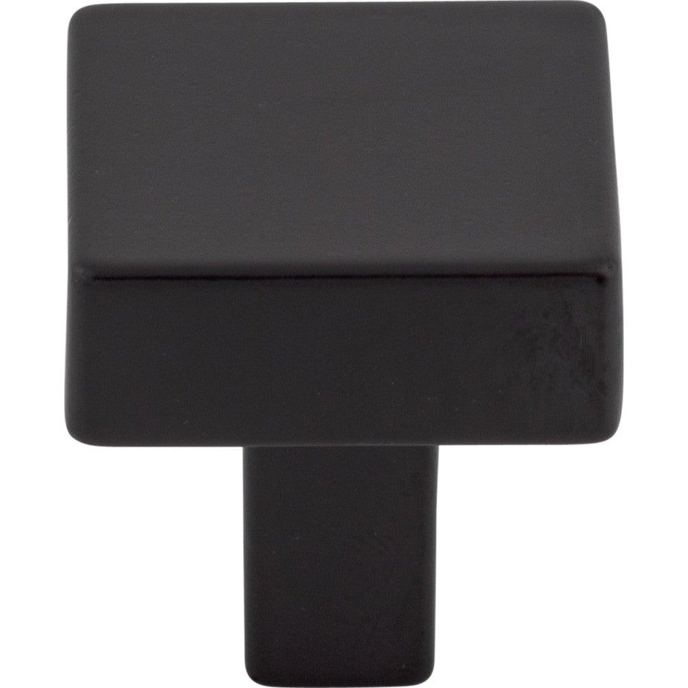 Channing Knob by Top Knobs - Flat Black - New York Hardware
