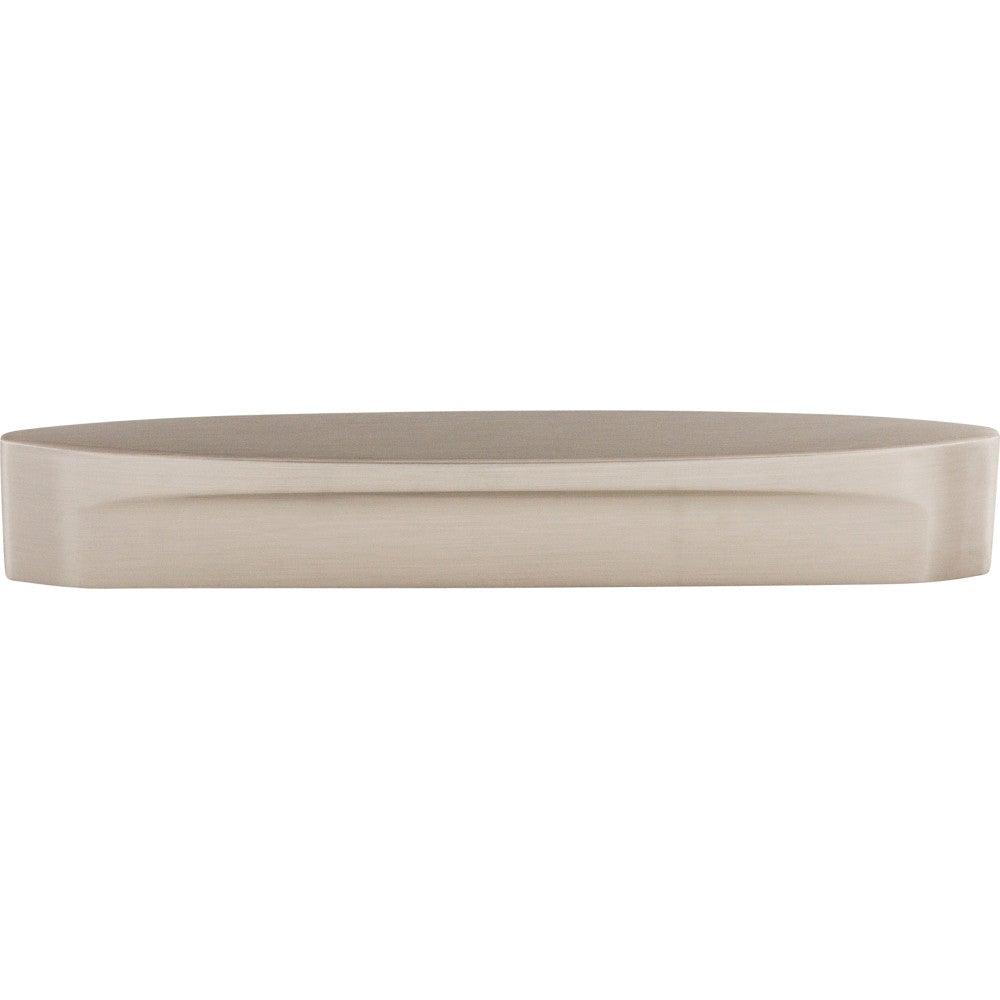 Oval Long Slot Pull by Top Knobs - Brushed Satin Nickel - New York Hardware