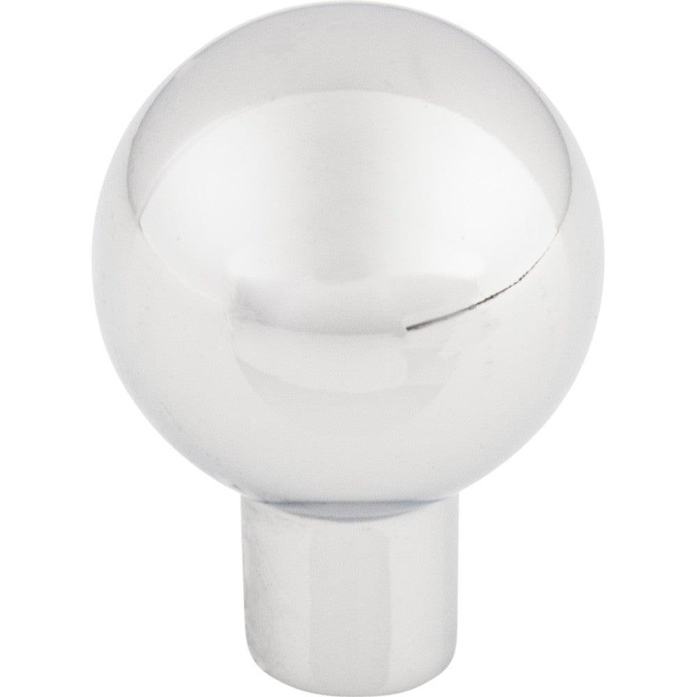 Brookline Knob by Top Knobs - Polished Chrome - New York Hardware