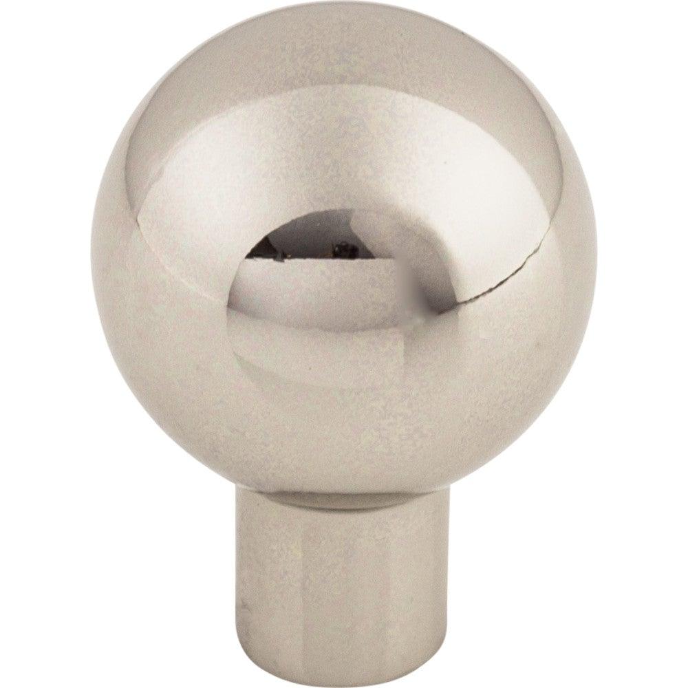 Brookline Knob by Top Knobs - Polished Nickel - New York Hardware