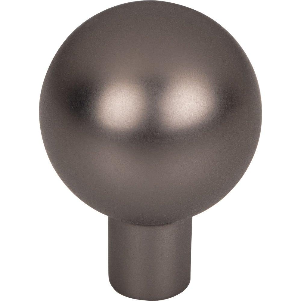 Brookline Knob by Top Knobs - Ash Gray - New York Hardware