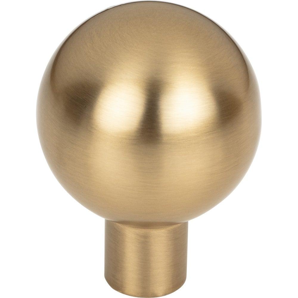 Brookline Knob by Top Knobs - Honey Bronze - New York Hardware