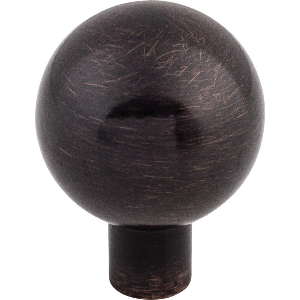 Brookline Knob by Top Knobs - Tuscan Bronze - New York Hardware
