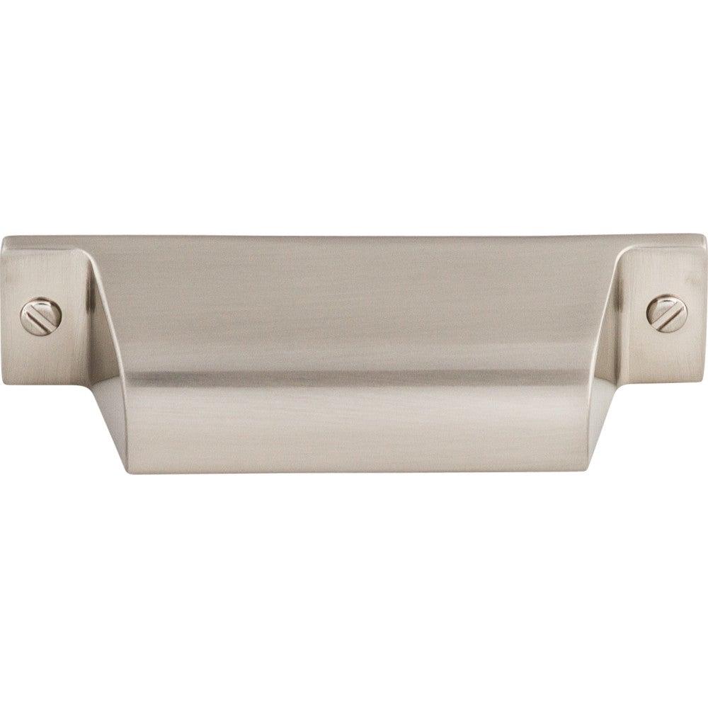 Channing Cup Pull by Top Knobs - Brushed Satin Nickel - New York Hardware