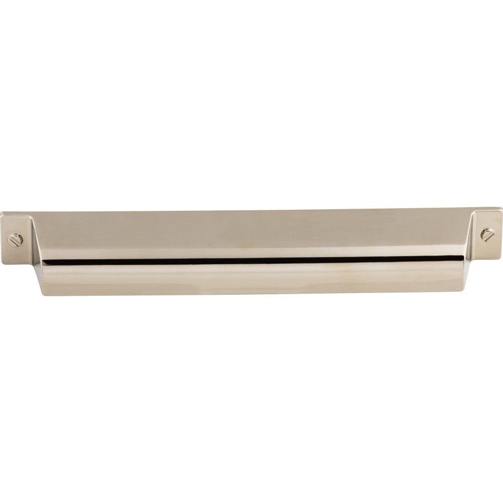 Channing Cup Pull by Top Knobs - Polished Nickel - New York Hardware