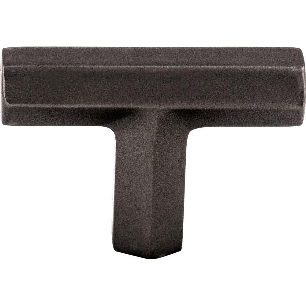 Lydia T Shaped Knob by Top Knobs - Ash Gray - New York Hardware