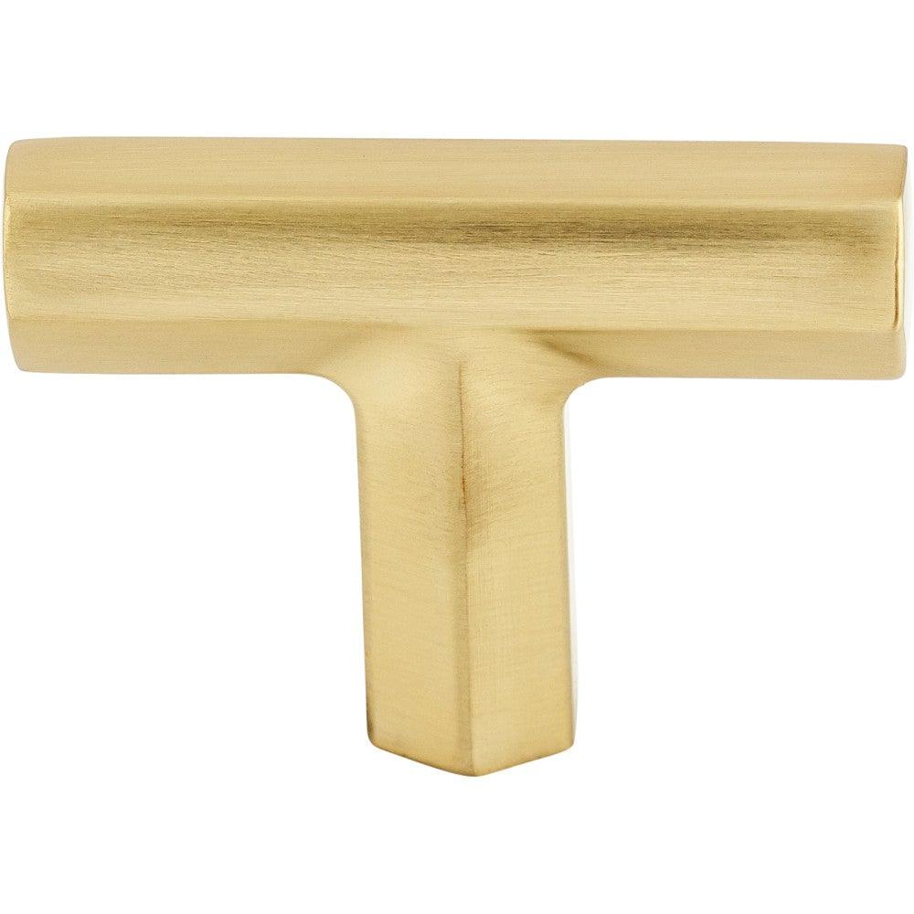 Lydia T Shaped Knob by Top Knobs - Honey Bronze - New York Hardware
