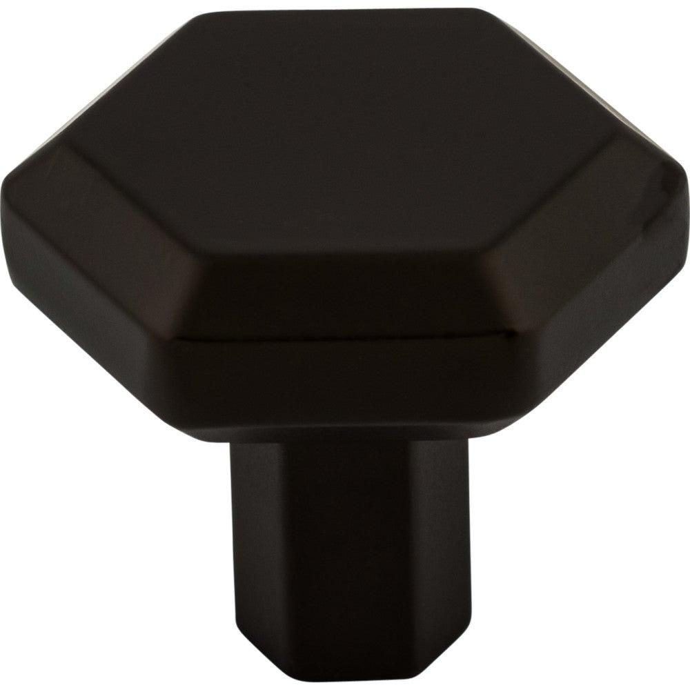 Lydia Knob by Top Knobs - Flat Black - New York Hardware