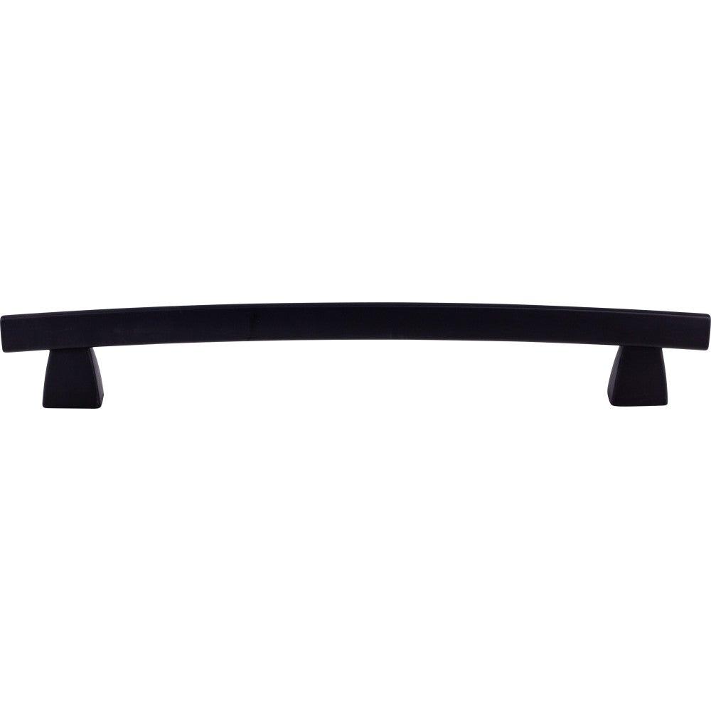 Arched Appliance-Pull by-Top-Knobs - Flat Black - New York Hardware