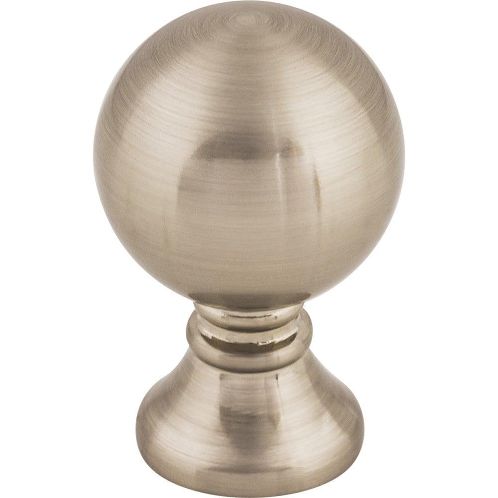 Kara Knob by Top Knobs - Brushed Satin Nickel - New York Hardware