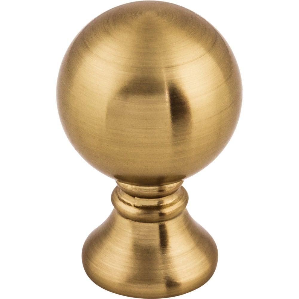 Kara Knob by Top Knobs - Honey Bronze - New York Hardware
