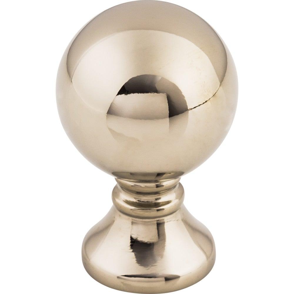 Kara Knob by Top Knobs - Polished Nickel - New York Hardware