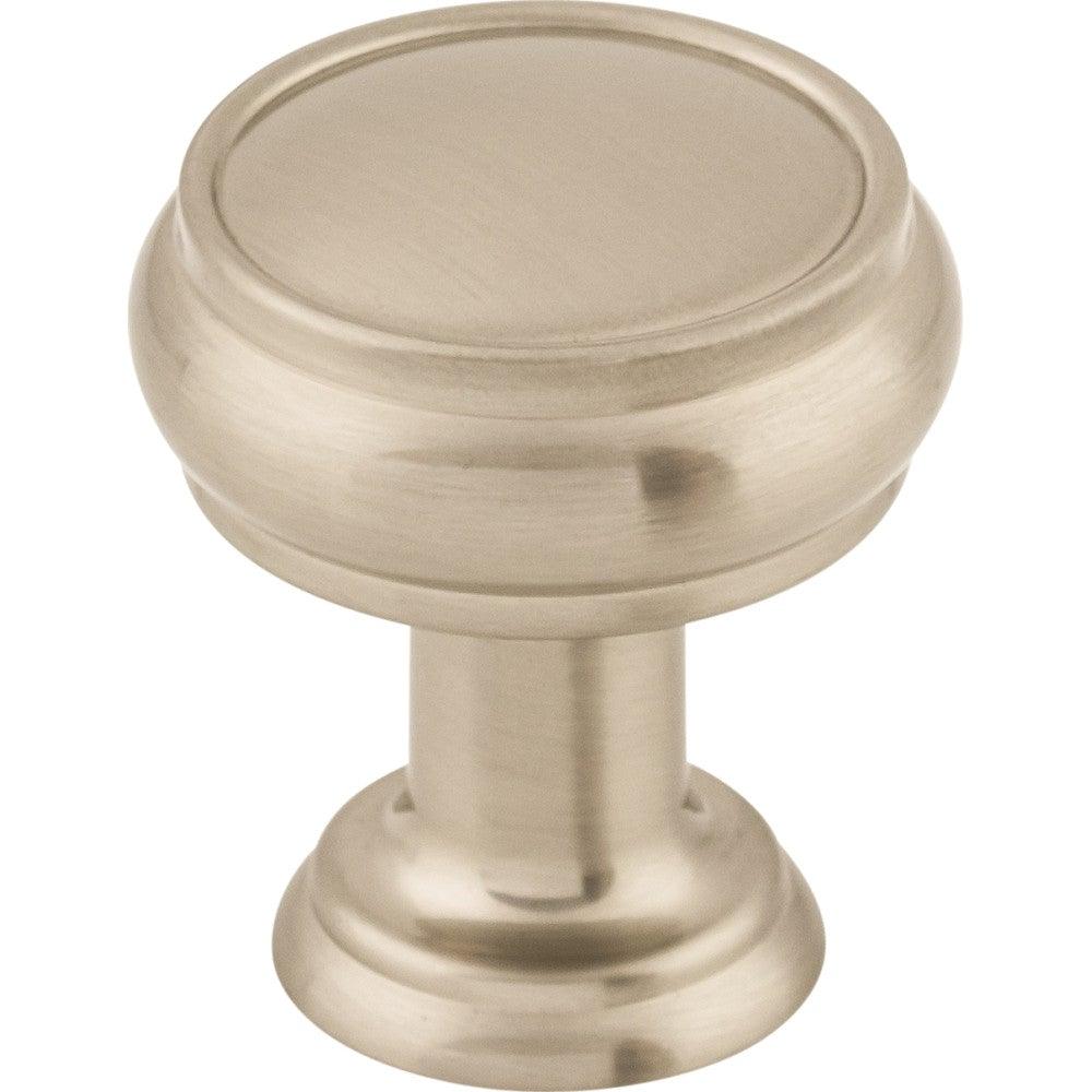 Eden Knob by Top Knobs - Brushed Satin Nickel - New York Hardware