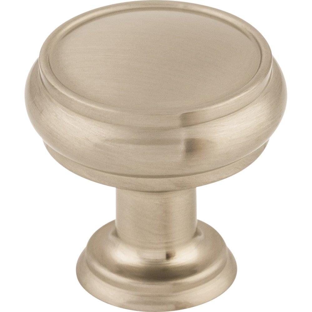 Eden Knob by Top Knobs - Brushed Satin Nickel - New York Hardware