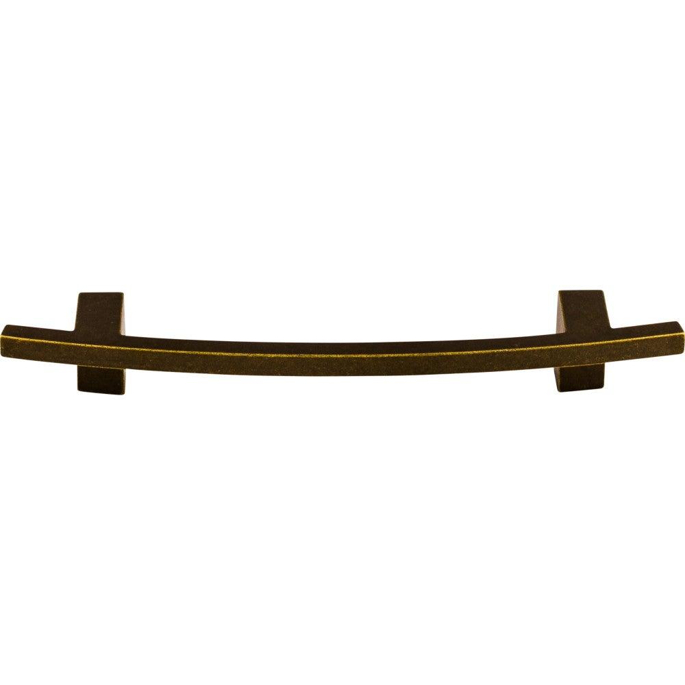 Slanted Pull by Top Knobs - German Bronze - New York Hardware
