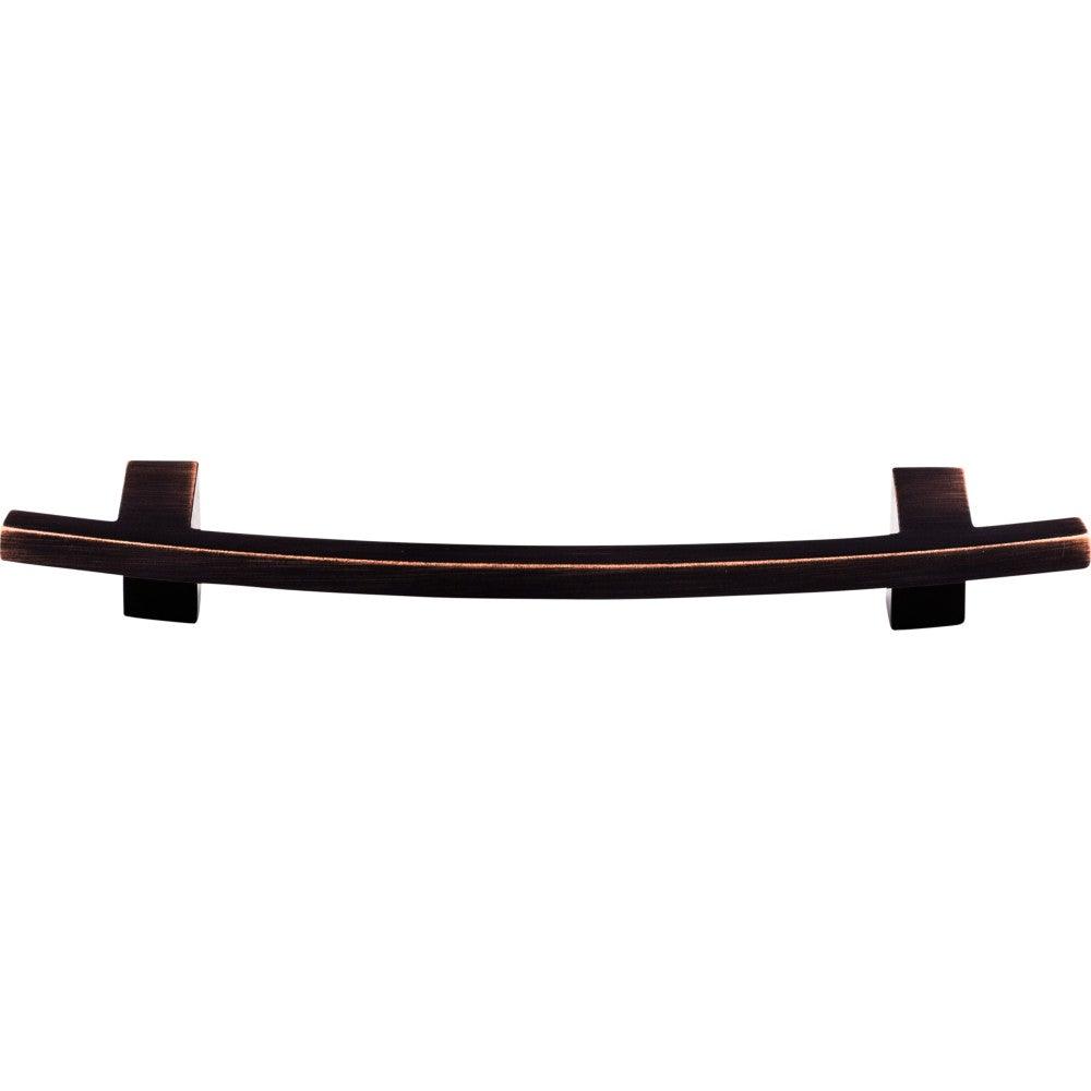 Slanted Pull by Top Knobs - Tuscan Bronze - New York Hardware