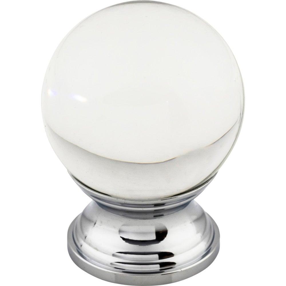 Clarity Knob by Top Knobs - Polished Chrome - New York Hardware