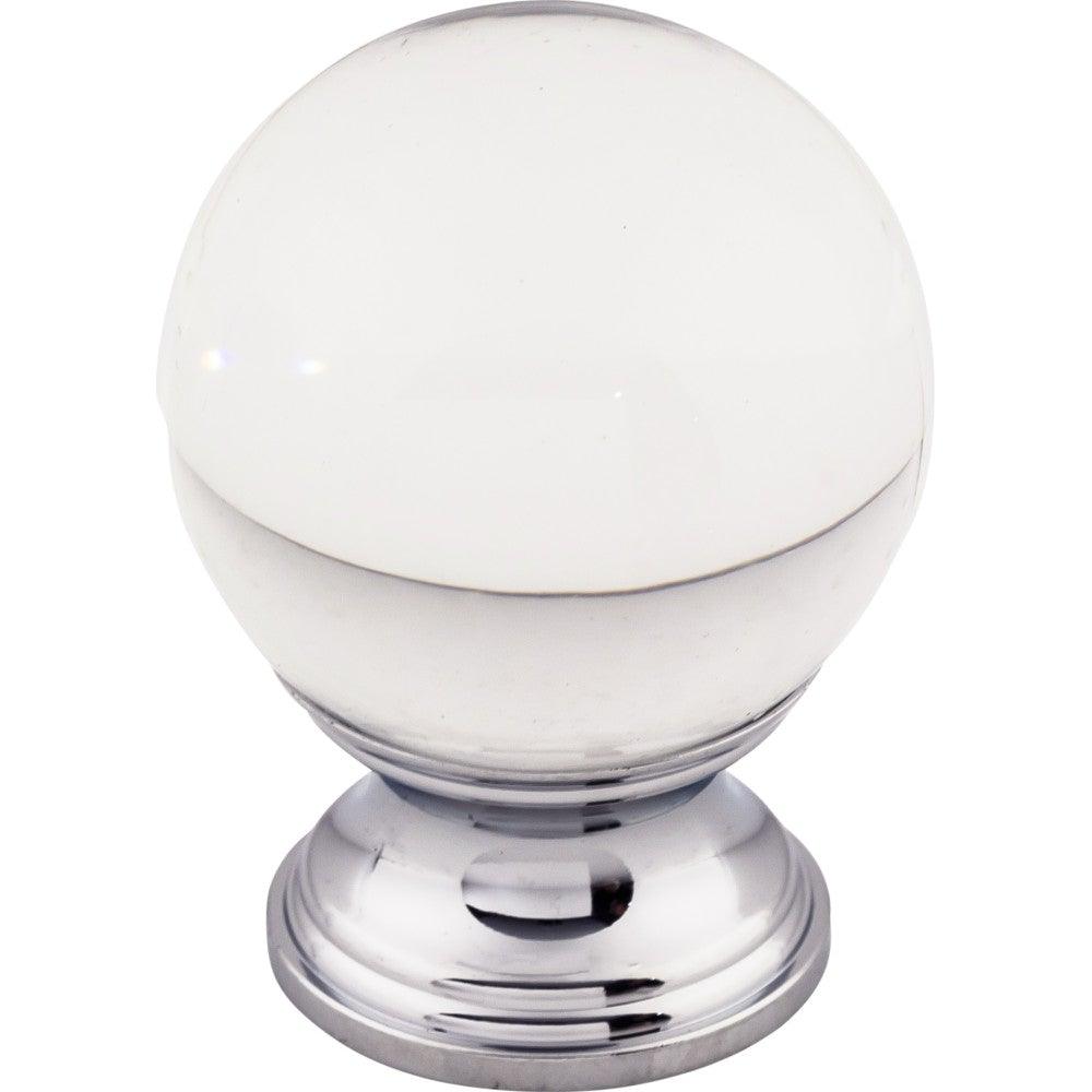 Clarity Knob by Top Knobs - Polished Chrome - New York Hardware