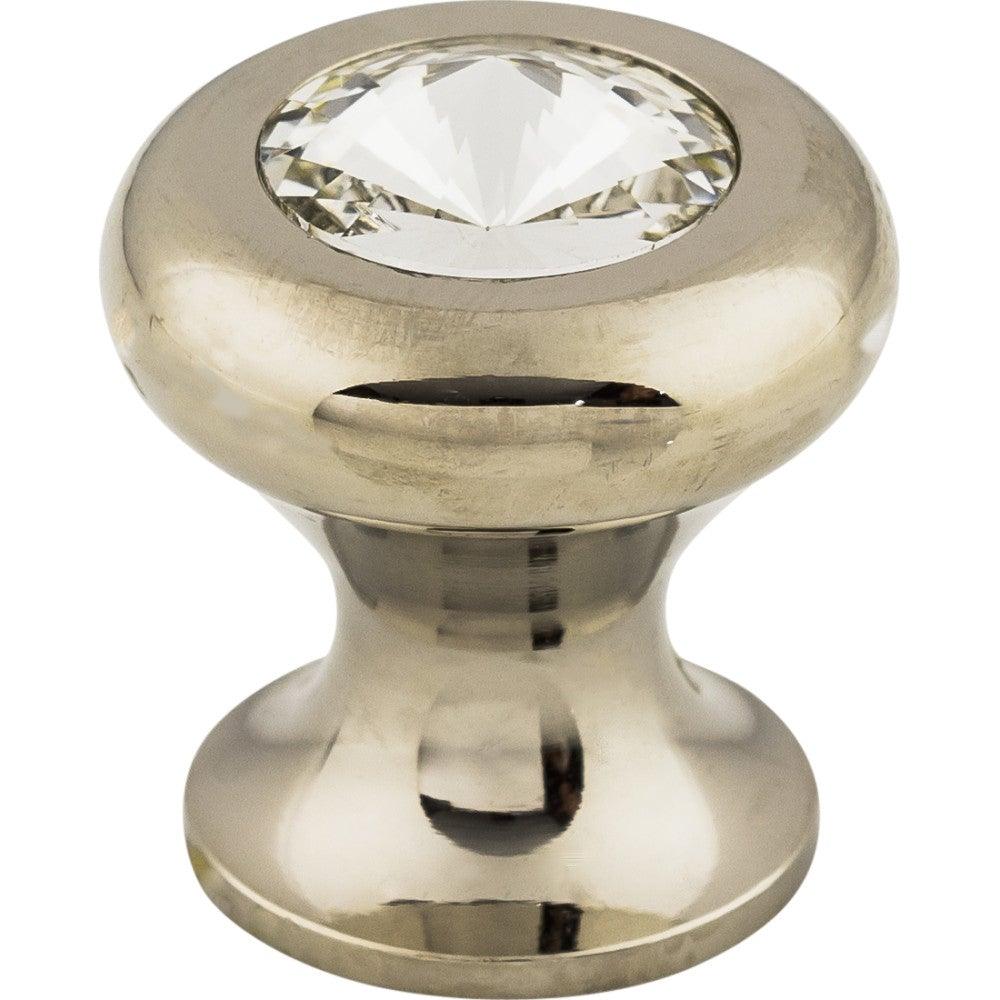 Hayley Knob by Top Knobs - Polished Nickel - New York Hardware