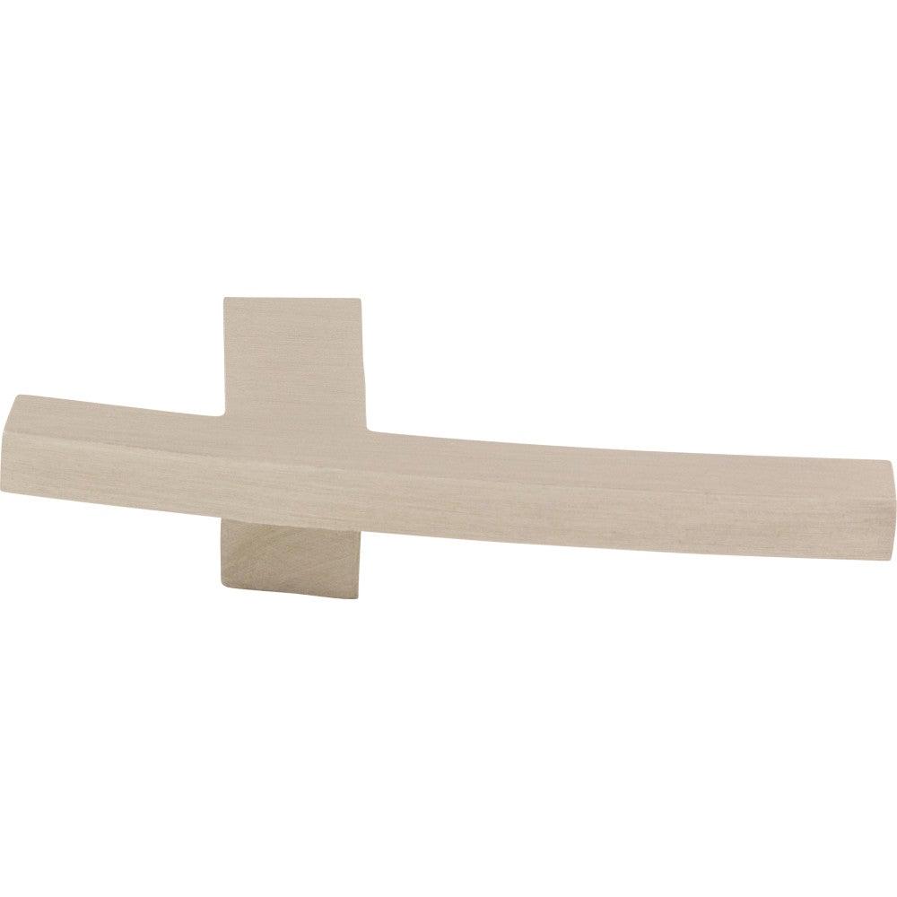 Slanted A Knob by Top Knobs - Brushed Satin Nickel - New York Hardware