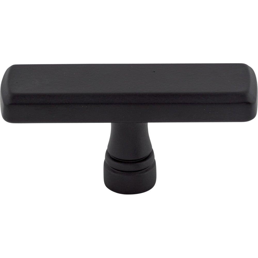 Kingsbridge Knob by Top Knobs - Flat Black - New York Hardware