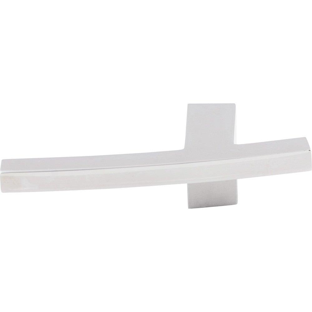 Slanted B Knob by Top Knobs - Polished Chrome - New York Hardware