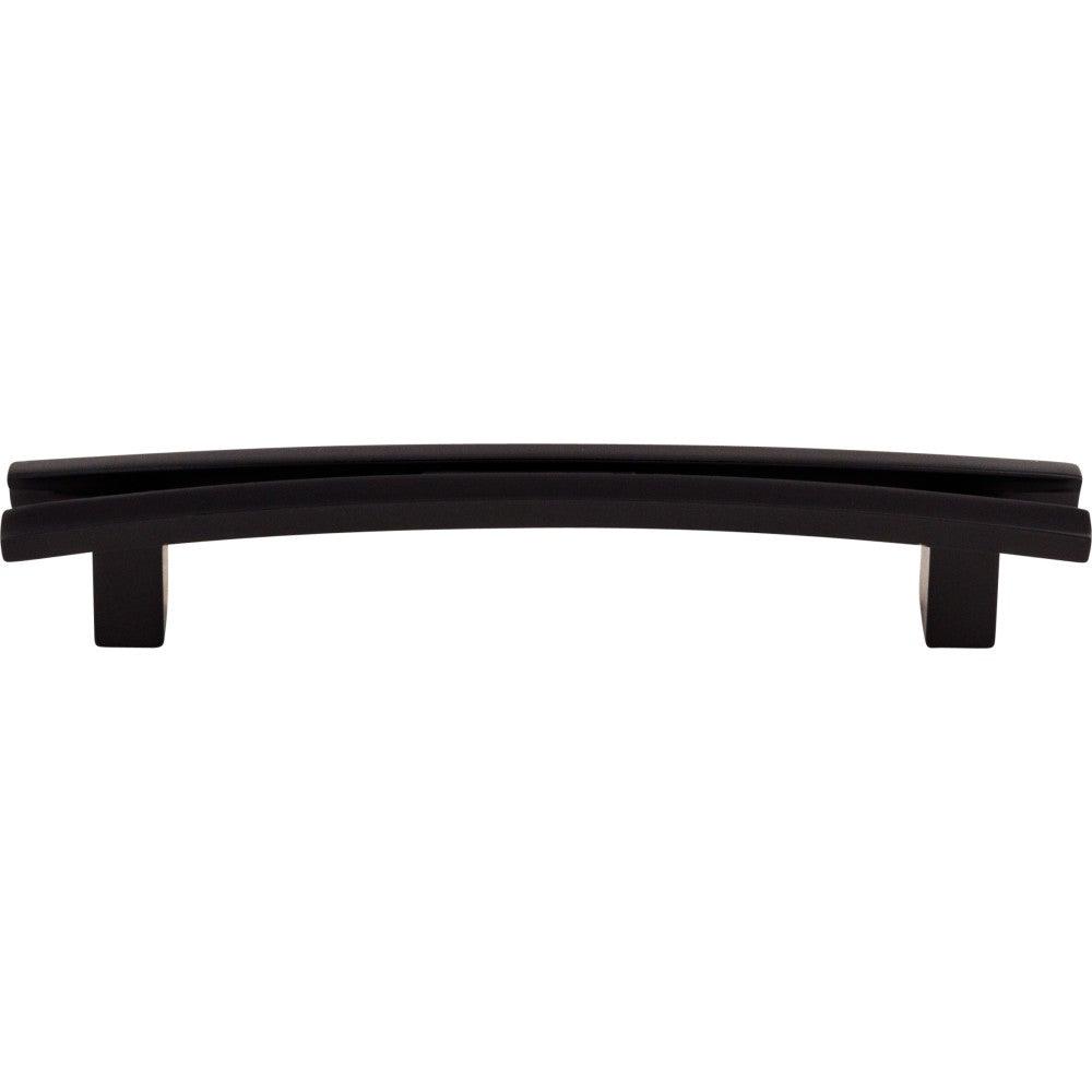 Flared Pull by Top Knobs - Flat Black - New York Hardware