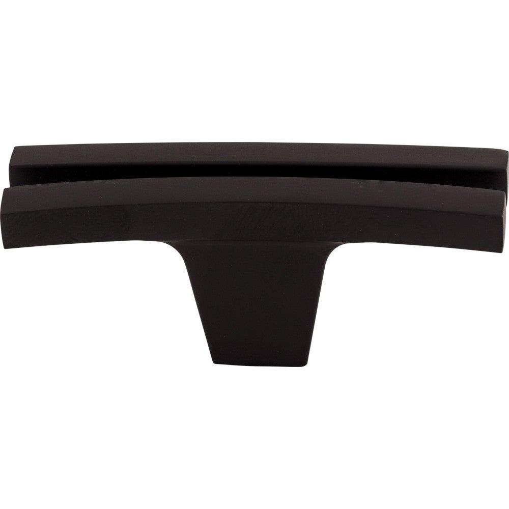Flared Knob by Top Knobs - Flat Black - New York Hardware