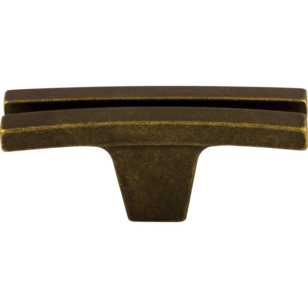 Flared Knob by Top Knobs - German Bronze - New York Hardware