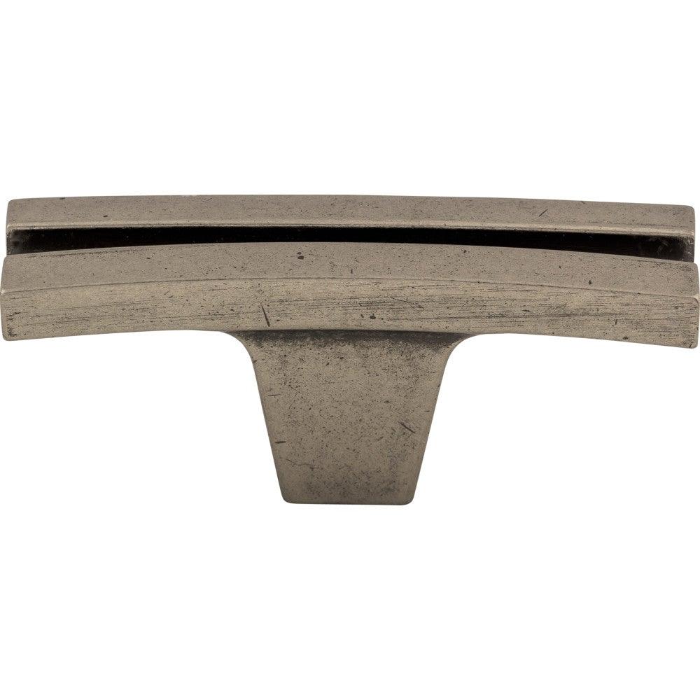 Flared Knob by Top Knobs - Pewter Antique - New York Hardware