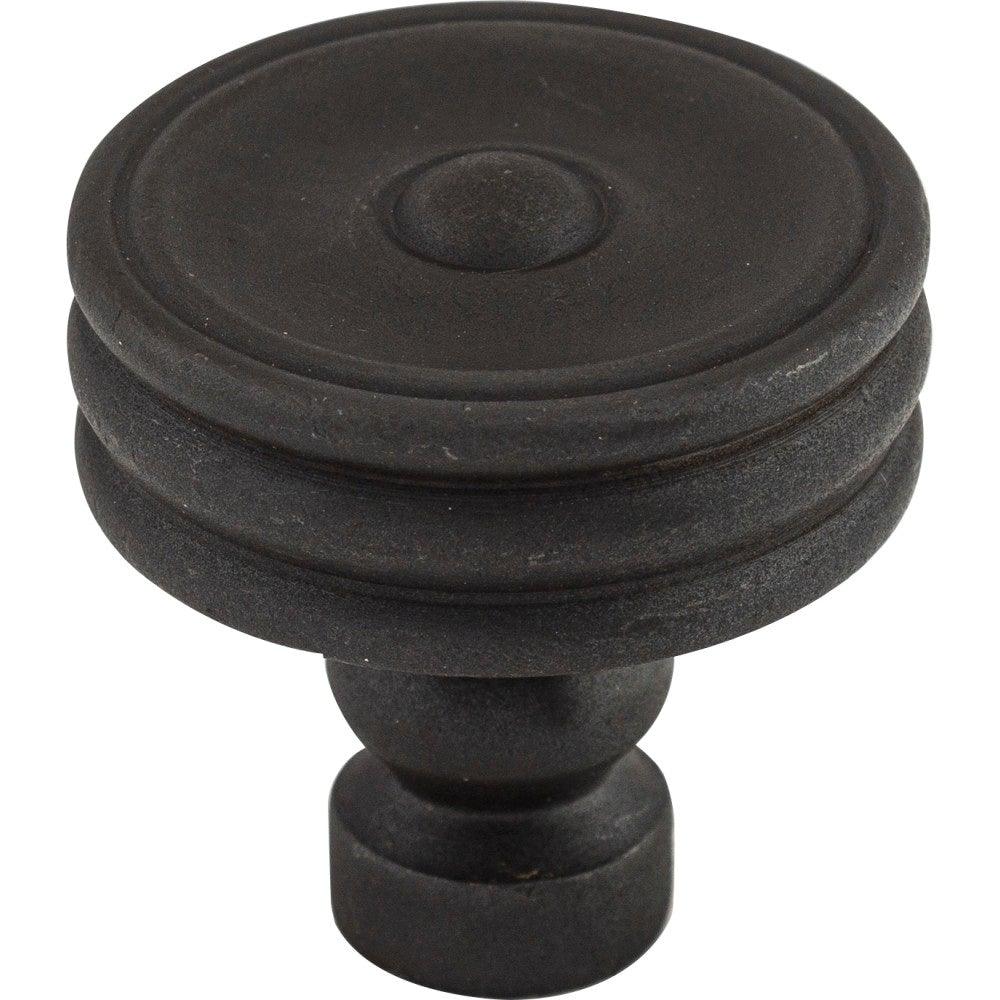 Brixton Ridged Knob by Top Knobs - Sable - New York Hardware