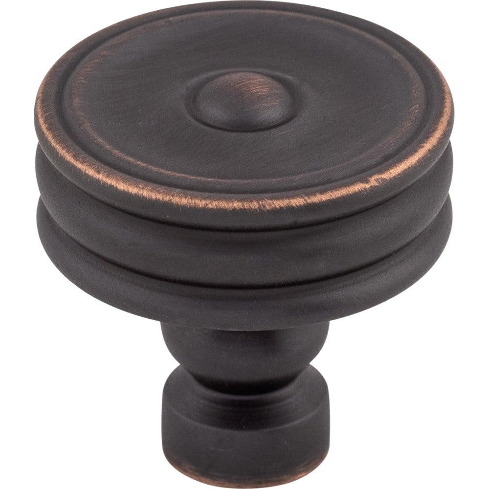 Brixton Ridged Knob by Top Knobs - Umbrio - New York Hardware