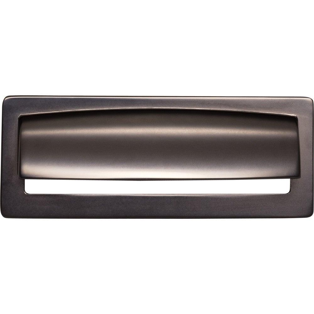 Hollin Cup Pull by Top Knobs - Ash Gray - New York Hardware