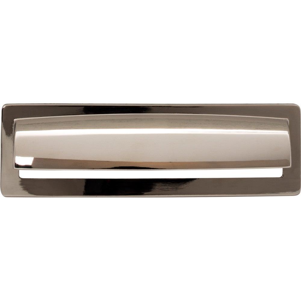 Hollin Cup Pull by Top Knobs - Polished Nickel - New York Hardware
