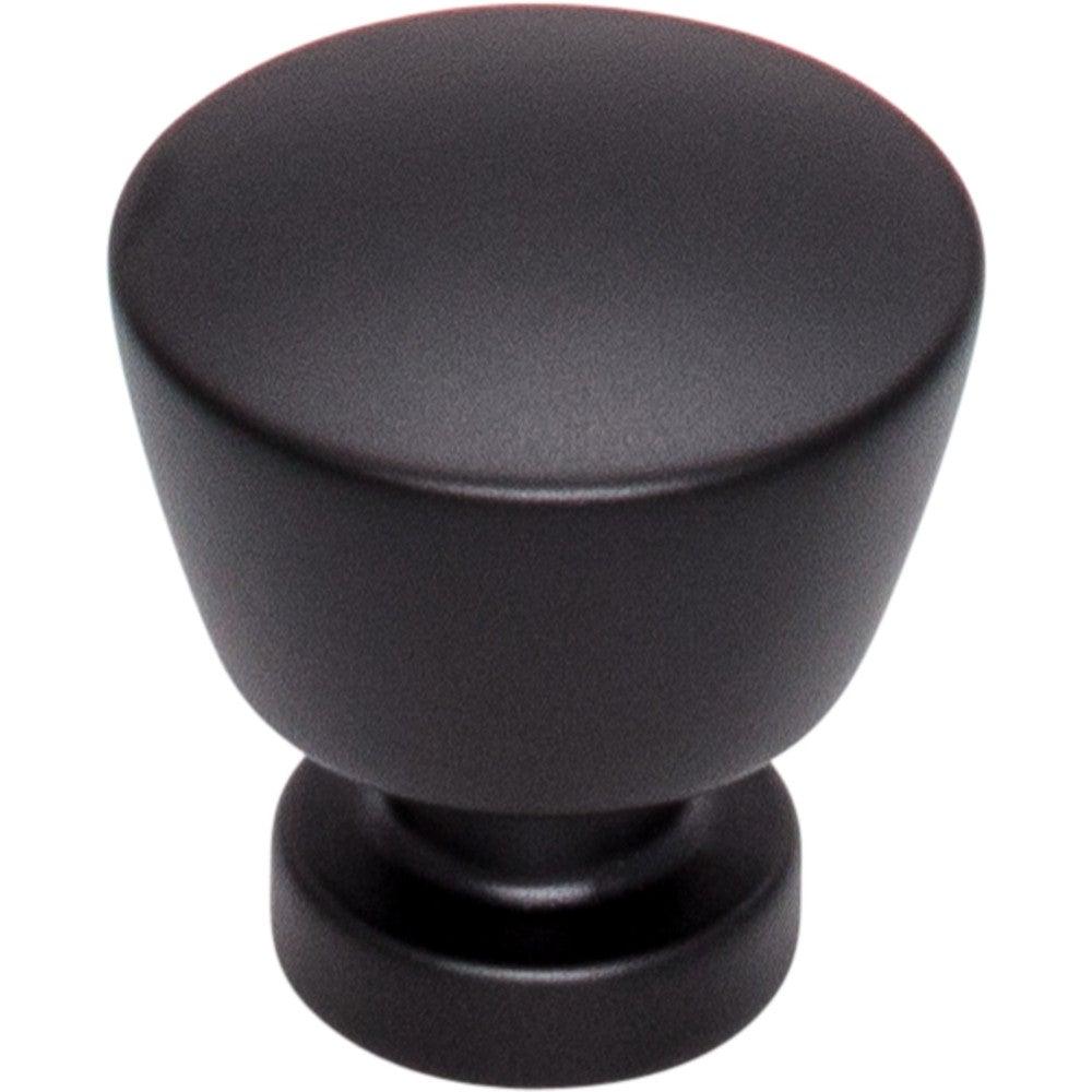 Allendale Knob by Top Knobs - Flat Black - New York Hardware